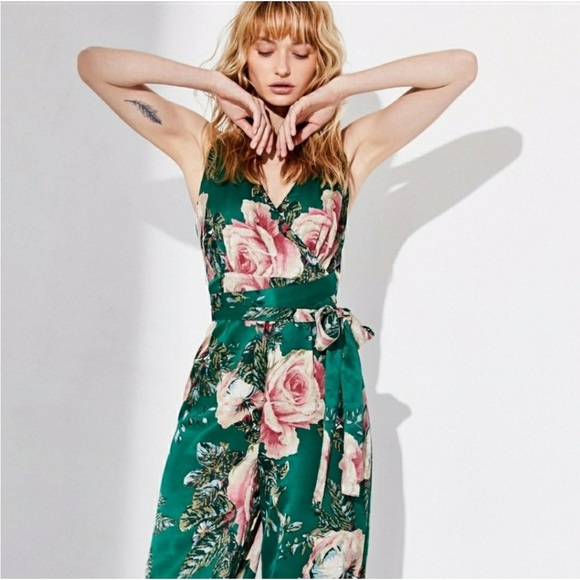 Free People Cabbage Rose jumpsuit size 0 - Picture 2 of 8